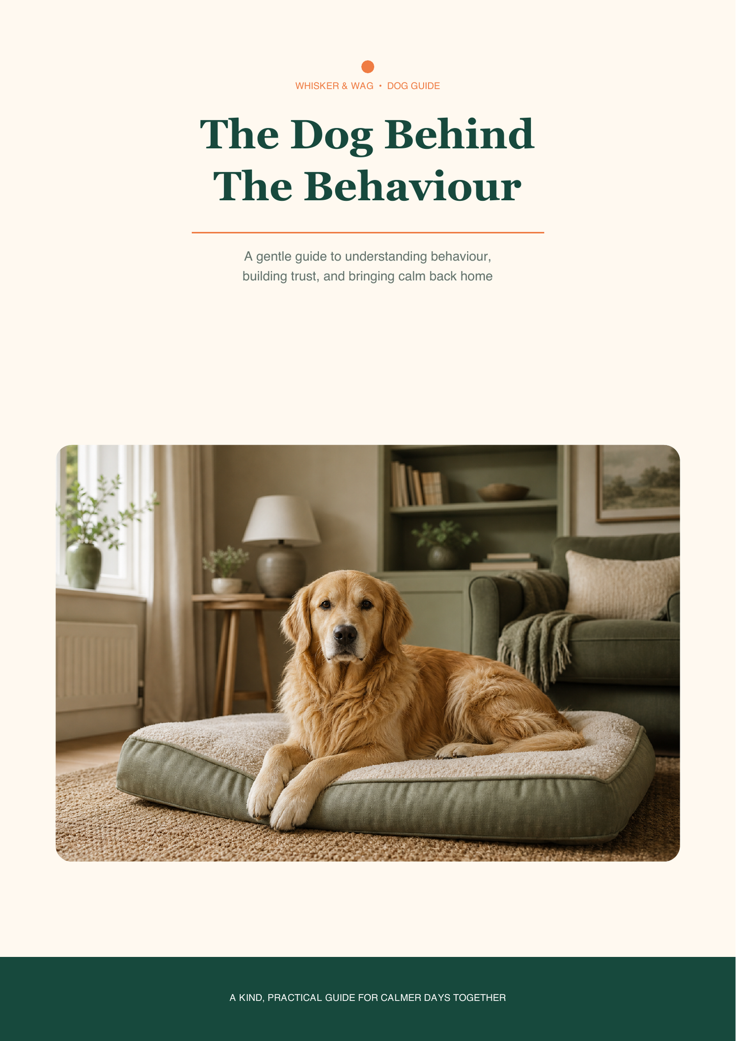 The Dog Behind The Behaviour digital guide cover