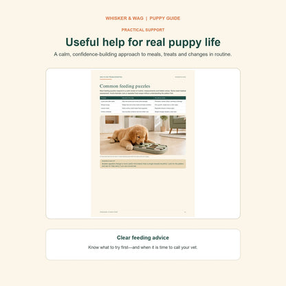 From Bowl to Best Start: common feeding puzzles page