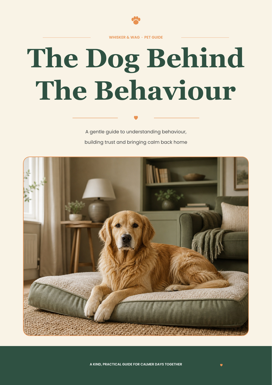 The Dog Behind the Behaviour updated Whisker & Wag guide cover