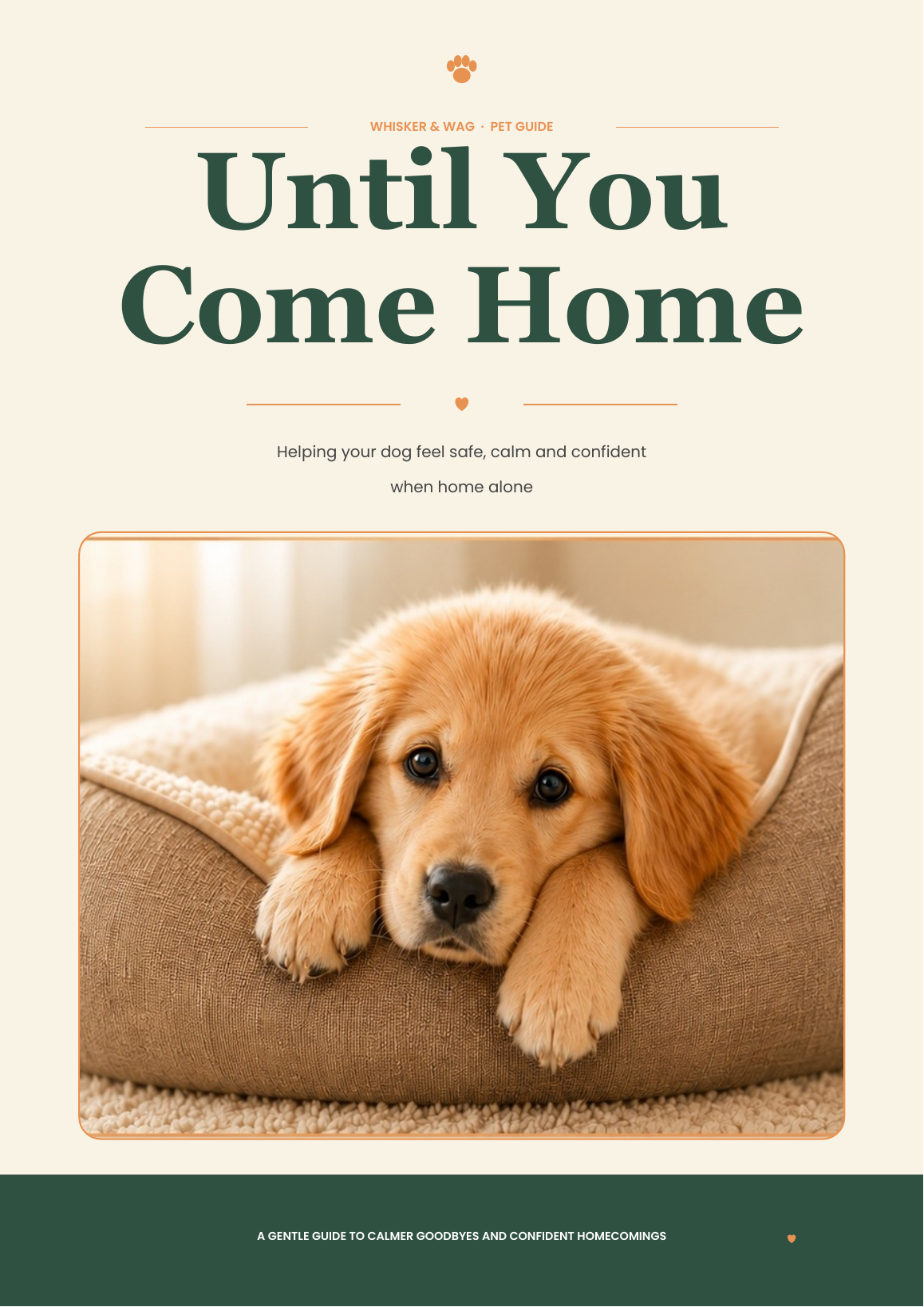 Until You Come Home - Whisker & Wag separation anxiety guide